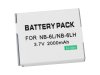 Canon 2607B001 Kamera Batteri 1600mAh 5.92Wh